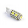 Set 2 becuri Led T10 cu 9 Leduri 